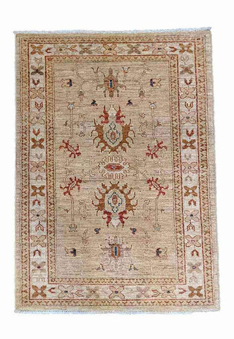 124 x 84 cm ziegler Beige Small Rug - Rugoutlet