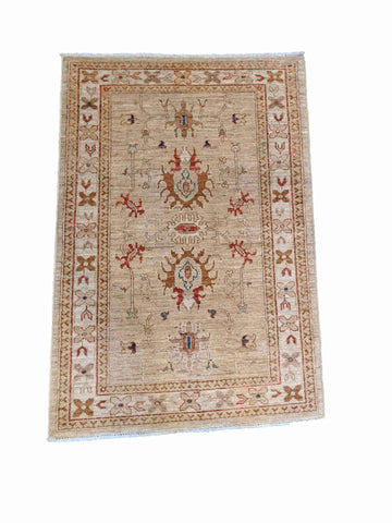 124 x 84 cm ziegler Beige Small Rug - Rugoutlet