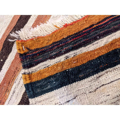125 x 80 cm Persian Baluch Kilim Tribal White Rug - Rugoutlet