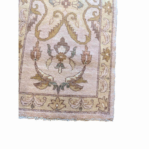 130 x 63 cm Ziegler Antique Yellow Rug - Rugmaster