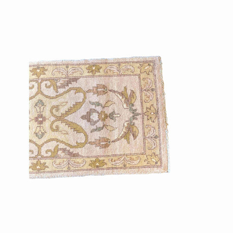 130 x 63 cm Ziegler Antique Yellow Rug - Rugmaster