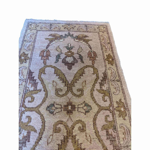 130 x 63 cm Ziegler Antique Yellow Rug - Rugmaster