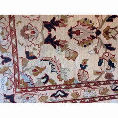 130 x 76 cm Ziegler Brown Floral Antique Brown Small Rug - Rugmaster