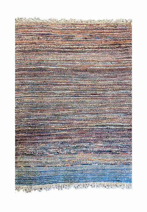 133 x 82 cm Persian Gabbeh Tribal White Rug - Rugoutlet