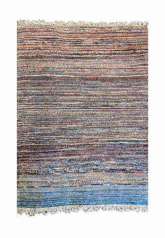 133 x 82 cm Persian Gabbeh Tribal White Rug - Rugoutlet