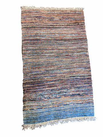 133 x 82 cm Persian Gabbeh Tribal White Rug - Rugoutlet