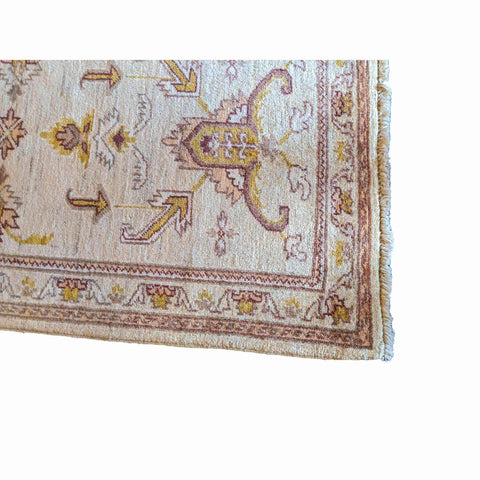 134 x 69 cm Antique Ziegler Antique Brown Small Rug - Rugmaster