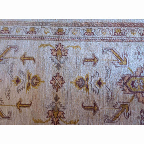 134 x 69 cm Antique Ziegler Antique Brown Small Rug - Rugmaster