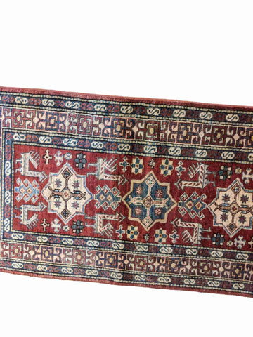 134 x 69 cm Ziegler Antique Red Small Rug - Rugmaster