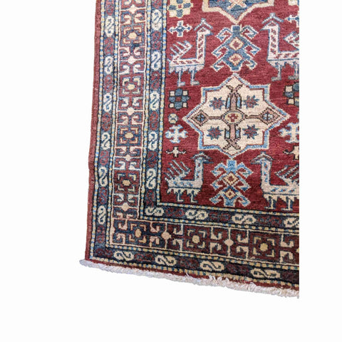 134 x 69 cm Ziegler Antique Red Small Rug - Rugmaster