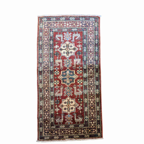 134 x 69 cm Ziegler Antique Red Small Rug - Rugmaster