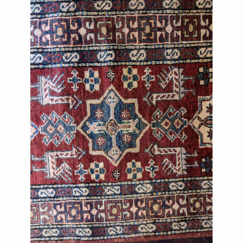 134 x 69 cm Ziegler Antique Red Small Rug - Rugmaster