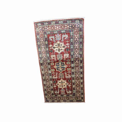 134 x 69 cm Ziegler Antique Red Small Rug - Rugmaster