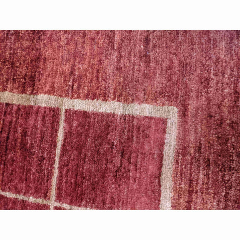 139 x 213 cm Traditional Handmade Red Traditional Red Small Rug - Rugmaster