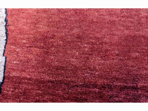 140 x 95 cm Shiraz Qashqai Nomadic Animal design Tribal Red Lion Rug - Rugoutlet