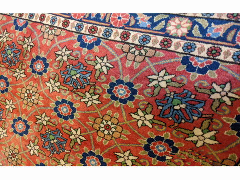 145 x 110 cm Fine Varamin Traditional Red Rug - Rugoutlet