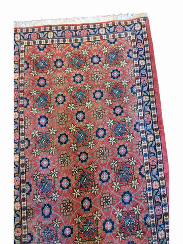 145 x 110 cm Fine Varamin Traditional Red Rug - Rugoutlet