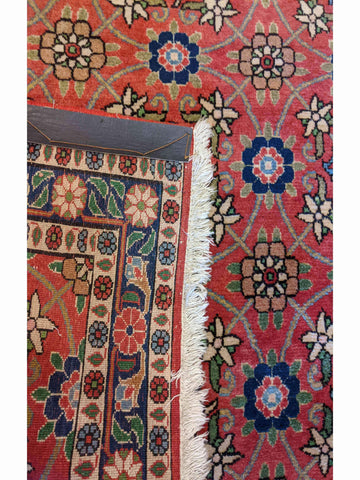 145 x 110 cm Fine Varamin Traditional Red Rug - Rugoutlet