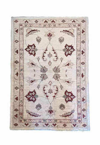 145 x 98 cm Ziegler Beige Small Rug - Rugoutlet