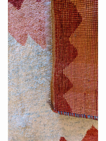146 x 112 cm Persian Gabbeh Tribal Multi coloured Rug - Rugoutlet