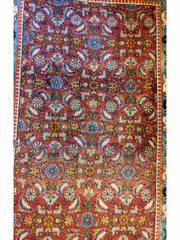 148 x 106 cm Varamin Traditional Red Rug - Rugmaster
