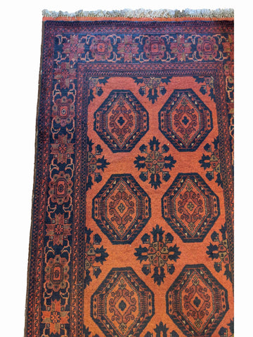 150 x 100 cm Khan mohammadi Traditional Red Rug - Rugoutlet