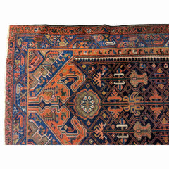 150 x 100 cm Malayer Traditional Brown Small Rug - Rugmaster