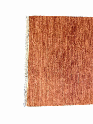 150 x 100 cm modern Nomadic Persian Gabbeh Tribal Orange Rug - Rugoutlet