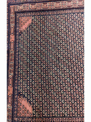150 x 115 cm Armenian Geometric Pink Rug - Rugmaster