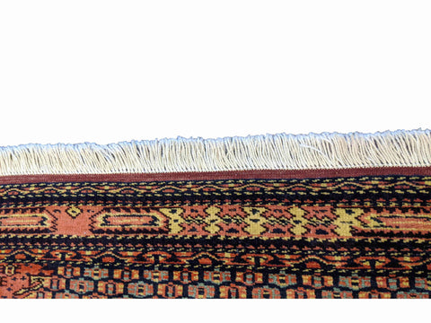 150 x 115 cm Armenian Geometric Pink Rug - Rugoutlet