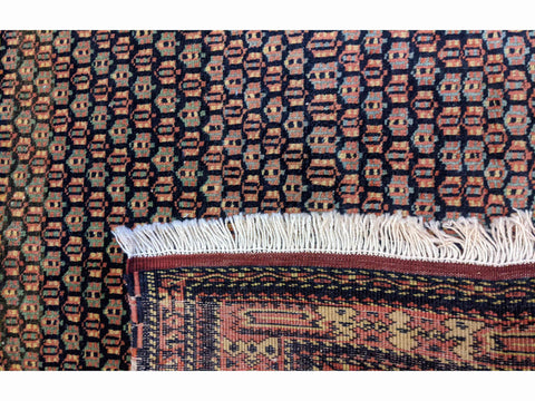 150 x 115 cm Armenian Geometric Pink Rug - Rugoutlet