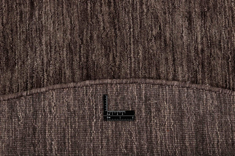 150x150 cm Wool Brown round Rug-HLC200126 - Rugoutlet