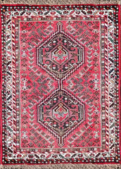 152 x 105 cm Gorgeous Persian Nomad Shiraz Traditional Red Rug - Rugmaster
