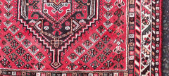 152 x 105 cm Gorgeous Persian Nomad Shiraz Traditional Red Rug - Rugmaster