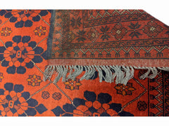 152 x 96 cm Afghan Khan Tribal Red Rug - Rugmaster