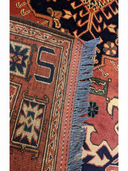 154 x 108 cm Fine Afghan Tribal Brown Rug - Rugmaster