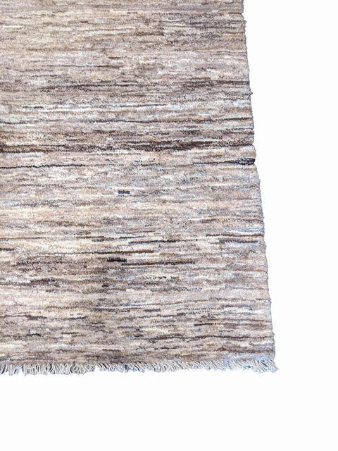 157 x 100 cm Persian Gabbeh Tribal Beige Rug - Rugoutlet