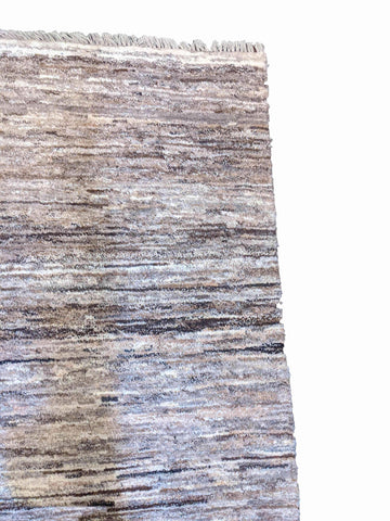 157 x 100 cm Persian Gabbeh Tribal Beige Rug - Rugoutlet