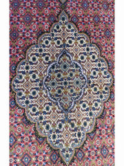 160 x 102 cm Tabriz Mahi Traditional Red Rug - Rugmaster