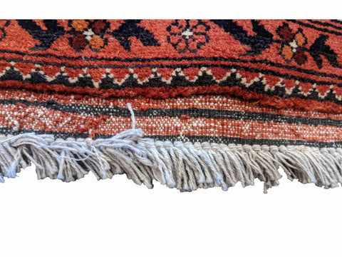 160 x 106 cm mohammadi Khan Geometric Terracotta Rug - Rugoutlet