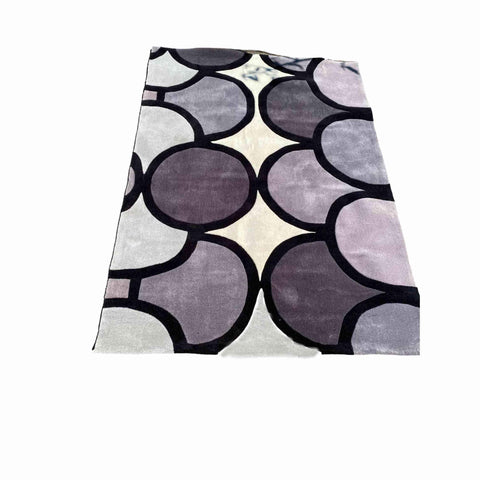 160 x 230 cm tufted Purple Purple Rug - Rugoutlet