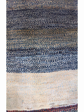 160 x 84 cm Persian Gabbeh Tribal White Rug - Rugoutlet