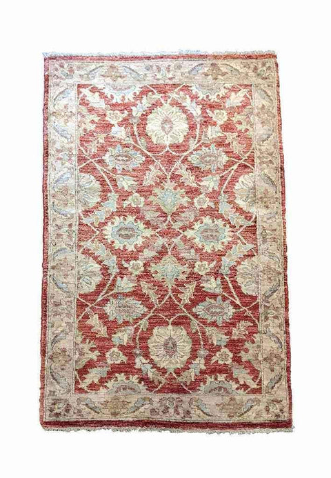 160 x 92 cm Ziegler Red Rug - Rugoutlet