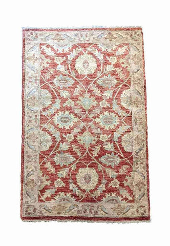 160 x 92 cm Ziegler Red Rug - Rugoutlet