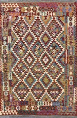 Afghan Kilim Handmade Rug 160 x 120 cm (5.52 x 3.94 ft)