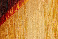 160x160 cm Indian Wool Multicolor Rug-HLD180805, Black Grey - Rugmaster