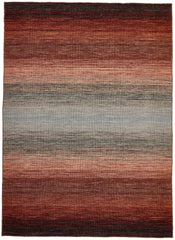 160x90 cm wool multicolour Rug-HLD200111, Brown Multi - Rugoutlet