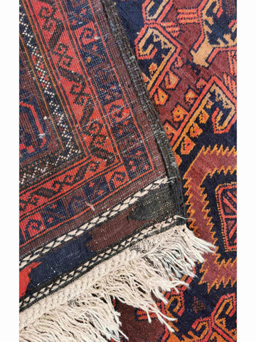 161 x 294 cm Afghan Khan Tribal Brown Rug - Rugoutlet