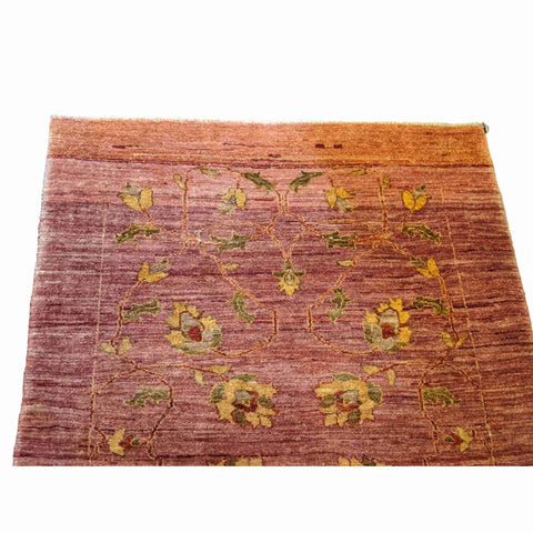 164 x 124 cm Handmade Traditional Brown Rug - Rugoutlet