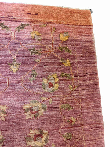 164 x 124 cm Handmade Traditional Brown Rug - Rugoutlet